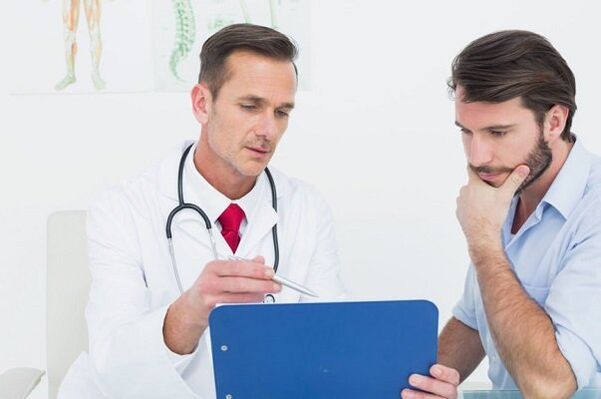 Consult a doctor for calculous prostatitis
