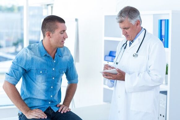 Consult a doctor for chronic prostatitis